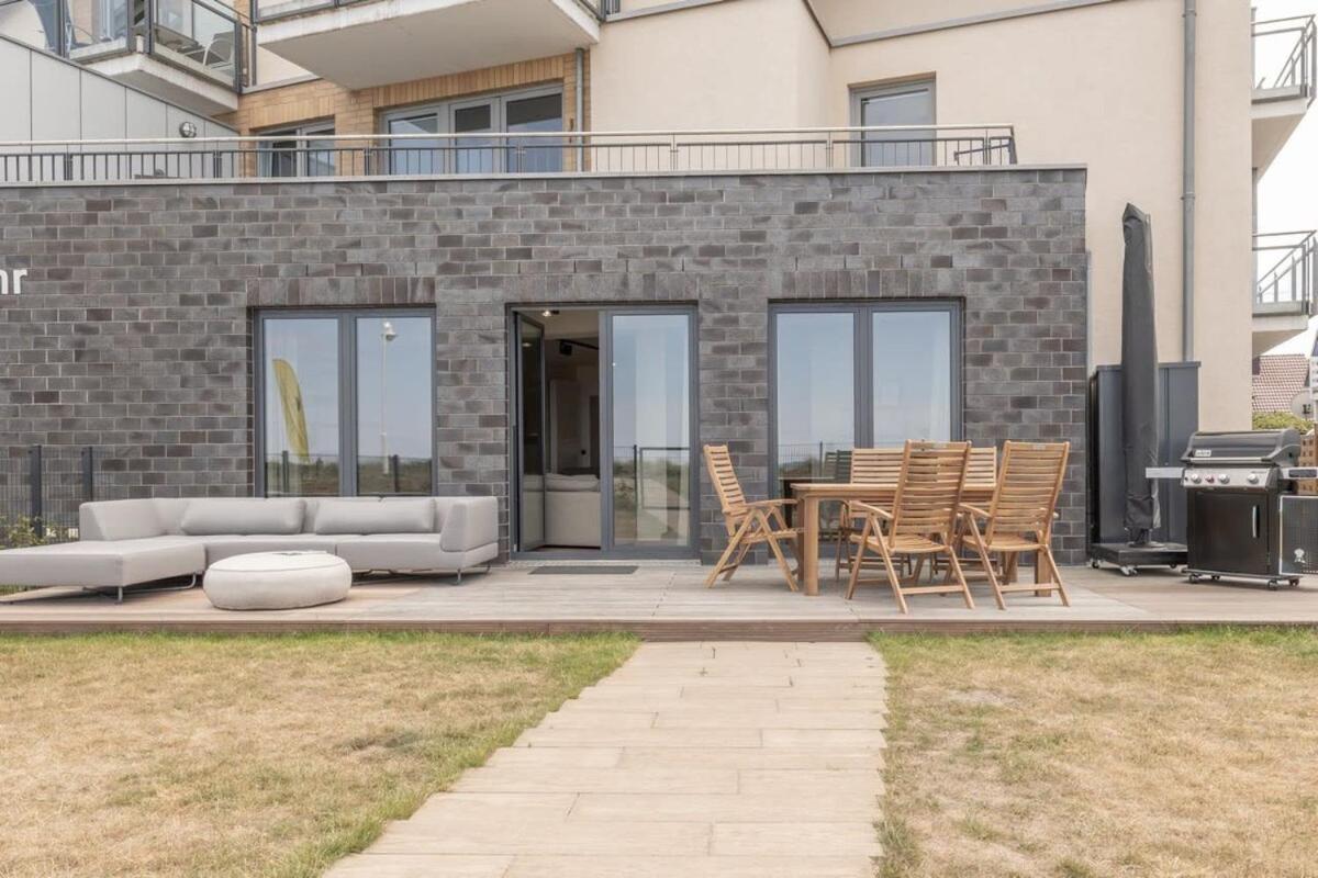 Luxus Meerblick Strand & Sauna & Garten & Heimkino Glowe Exterior photo