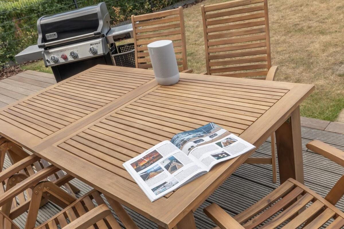 Luxus Meerblick Strand & Sauna & Garten & Heimkino Glowe Exterior photo