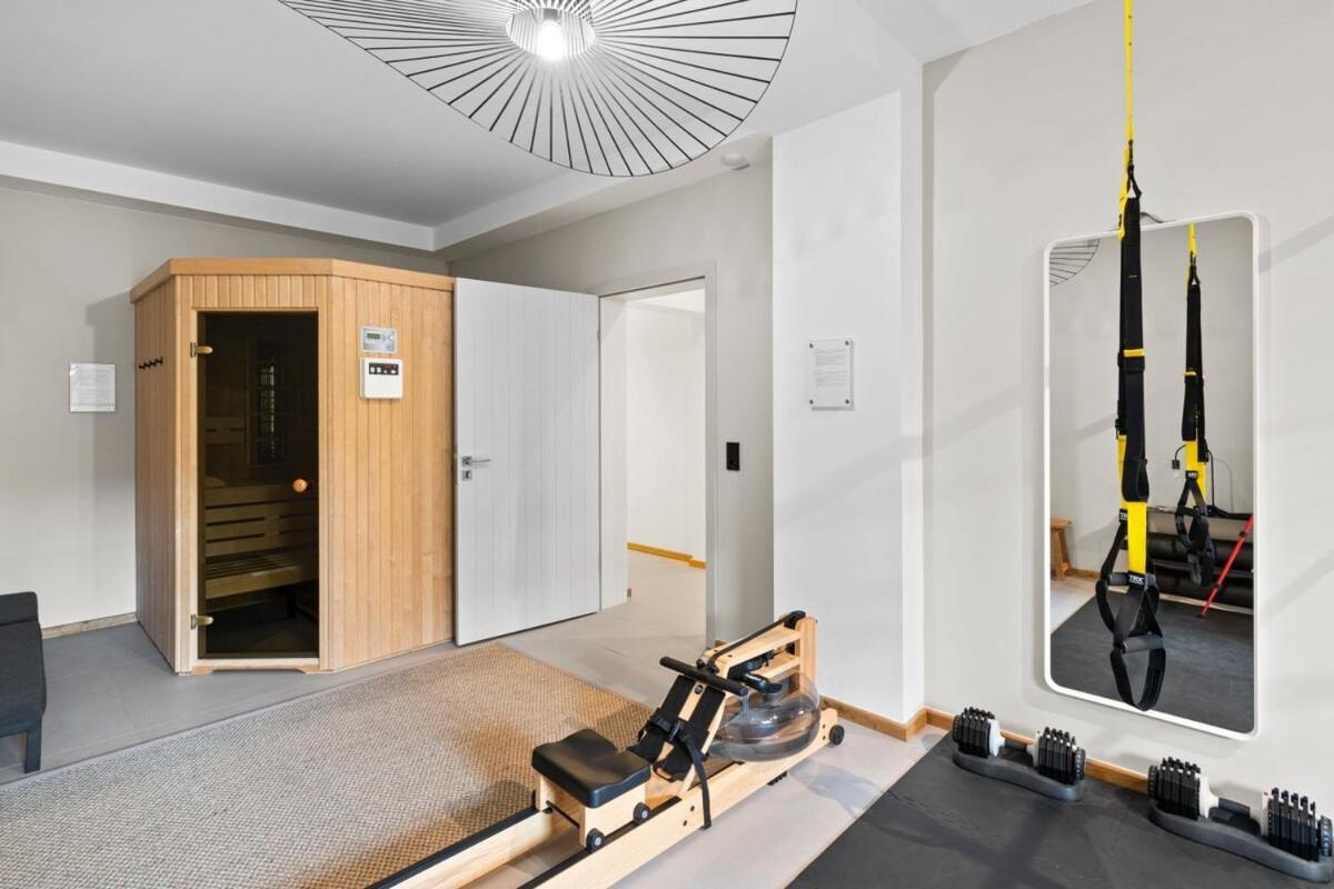 Luxus Meerblick Strand & Sauna & Garten & Heimkino Glowe Exterior photo